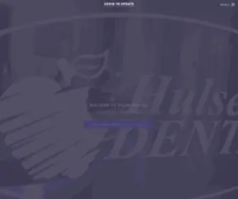 Hulsedental.com(Family dental care) Screenshot