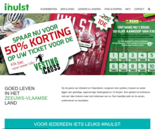 Hulstvestingstad.nl(Voor levensgenieters #inulst) Screenshot