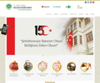 Hulusiefendivakfi.org.tr(Kurumsal Web Sayfas) Screenshot