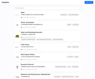 Hulusira.com(Jobs in Ethiopia) Screenshot