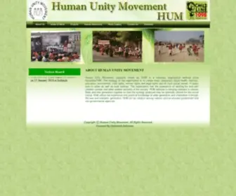 Hum-Lucknow.org(Human Unity Movement) Screenshot