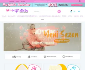 Humabebe.com(Hüma Bebe Bebek ve Çocuk Giyim) Screenshot