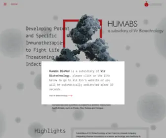 Humabs.com(HUMABS) Screenshot
