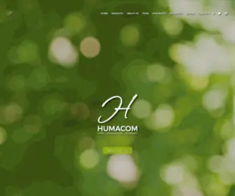 Humacom.com(Your event communication agency) Screenshot