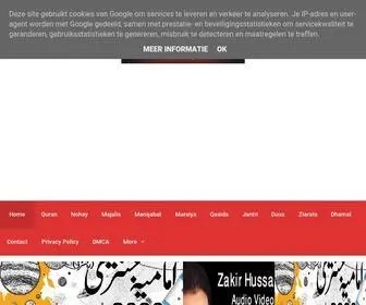 Humaliwalayazadar.com(Majalis) Screenshot