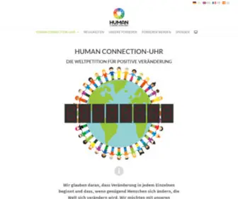 Human-Connection.org(Für Weltfrieden) Screenshot