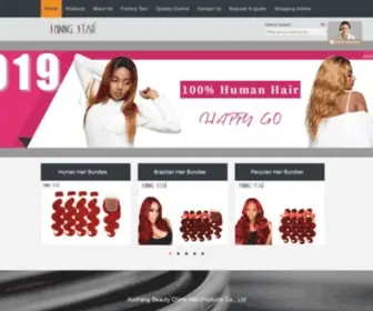 Human-Hairbundles.com(Quality Human Hair Bundles & Brazilian Hair Bundles Manufacturer) Screenshot