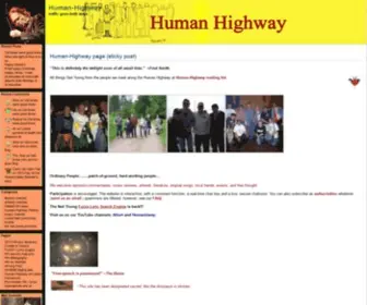 Human-Highway.com(Human Highway) Screenshot