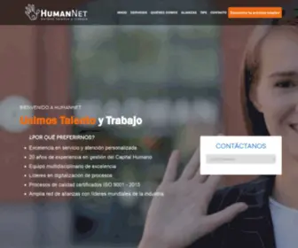 Human-Net.cl(Unimos talento y trabajo) Screenshot