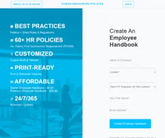 Human-Resources-Policies.net(Human Resources Policies) Screenshot