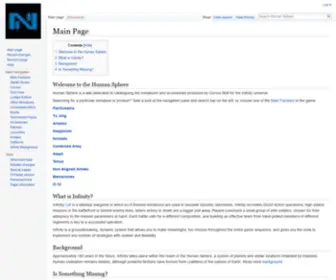 Human-Sphere.com(Human Sphere) Screenshot