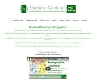 Humanakademi.com(Human Akademi) Screenshot