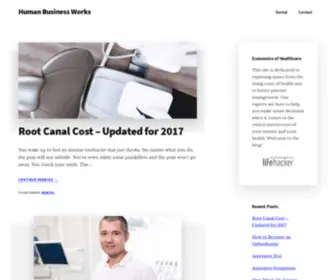 Humanbusinessworks.com(Human Business Works) Screenshot