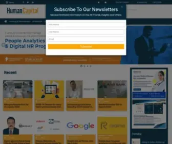 Humancapitalonline.com(Human Capital Magazine) Screenshot
