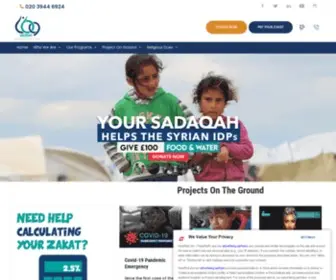 Humancaresyria.org(Human Care Syria) Screenshot