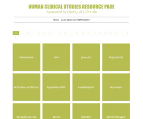 Humanclinicals.org(Human Clinicals) Screenshot