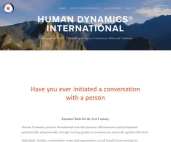 Humandynamics.com(Human Dynamics) Screenshot