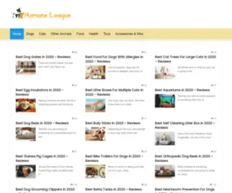 Humaneleague.com(Furry League) Screenshot