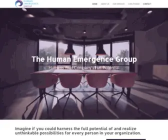 Humanemergence.com(Human Emergence Group) Screenshot