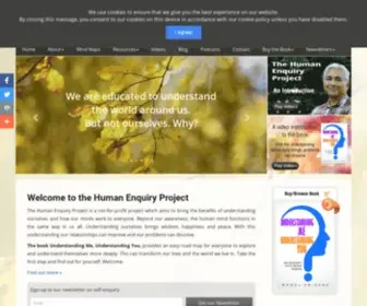 Humanenquiry.org(The Human Enquiry Project) Screenshot