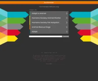 Humanesocietyvc.org(humanesocietyvc) Screenshot