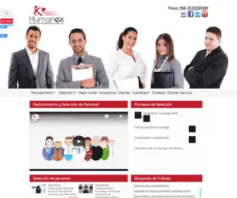 Humanex.cl(Selección) Screenshot