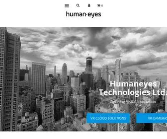 Humaneyes.com(Humaneyes Technologies) Screenshot