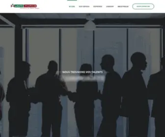 Humanforcetunisie.com(HUMAN FORCE : Agence d'Intérim en tunisie) Screenshot