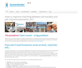 Humanguide.org(Start) Screenshot