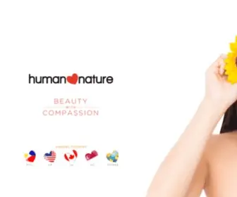 Humanheartnature.com(Human Nature (Official Site)) Screenshot