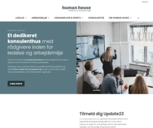 Humanhouse.com(HR organisationsudvikling) Screenshot