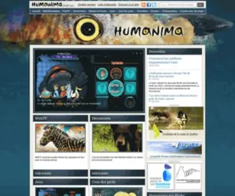 Humanima.com(Portail) Screenshot