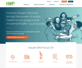 Humanimpact.org(Human Impact Partners) Screenshot