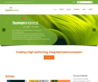 Humaninterest.co.za(Human Interest) Screenshot