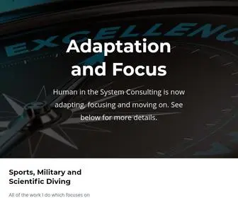 Humaninthesystem.co.uk(We are adapting) Screenshot