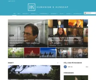Humanismkunskap.org(Humanism & Kunskap) Screenshot