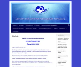 Humanistinepedagogika.lt(Humanistinepedagogika) Screenshot