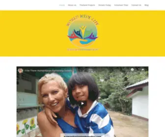 Humanitarianpartnership.com(World Wide Life) Screenshot