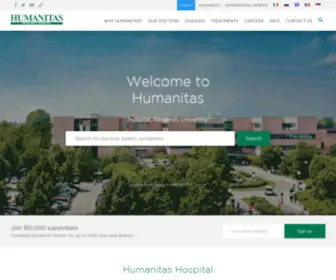 Humanitas.net(Humanitas) Screenshot
