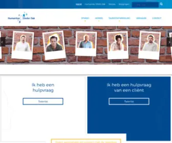 Humanitasonderdak.nl(Humanitas Onder Dak) Screenshot