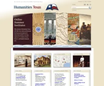 Humanitiestexas.org(Humanities Texas) Screenshot