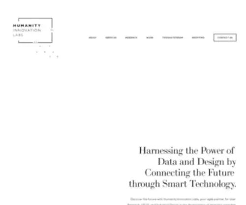 Humanityinnovationlabs.com(Humanity Innovation Labs) Screenshot