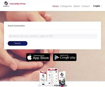 Humanityprime.com(Humanity Prime) Screenshot