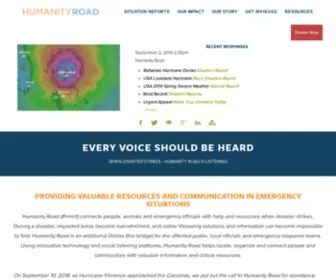 Humanityroad.org(Humanity Road) Screenshot