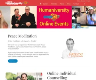 Humaniversity.nl(Humaniversity) Screenshot