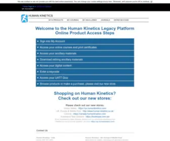 Humankinetics.com(Human Kinetics) Screenshot