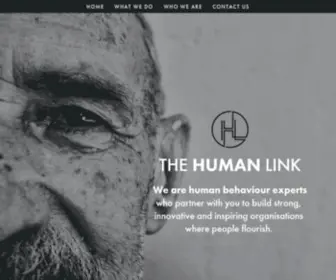 Humanlink.co(The Human Link) Screenshot