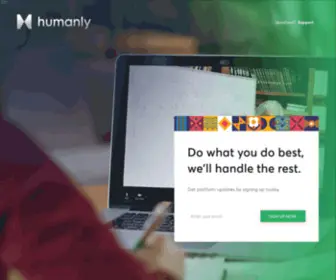 Humanly.com(Just another WordPress site) Screenshot