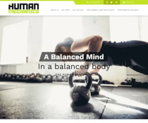 Humanmechanics.com.au(Humanmechanics) Screenshot