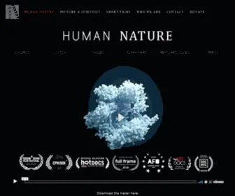 Humannaturefilm.com(Human Nature) Screenshot